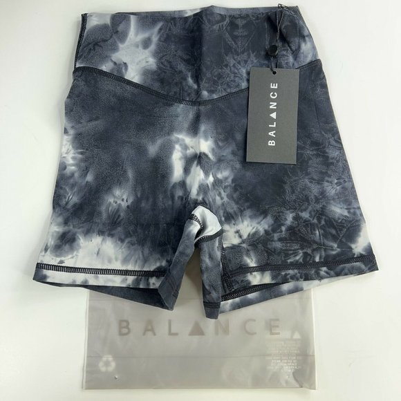 Balance Athletica Pants - Balance Athletica Women’s The Cloud Short Logo Avalanche Tie Dye Size XXS New